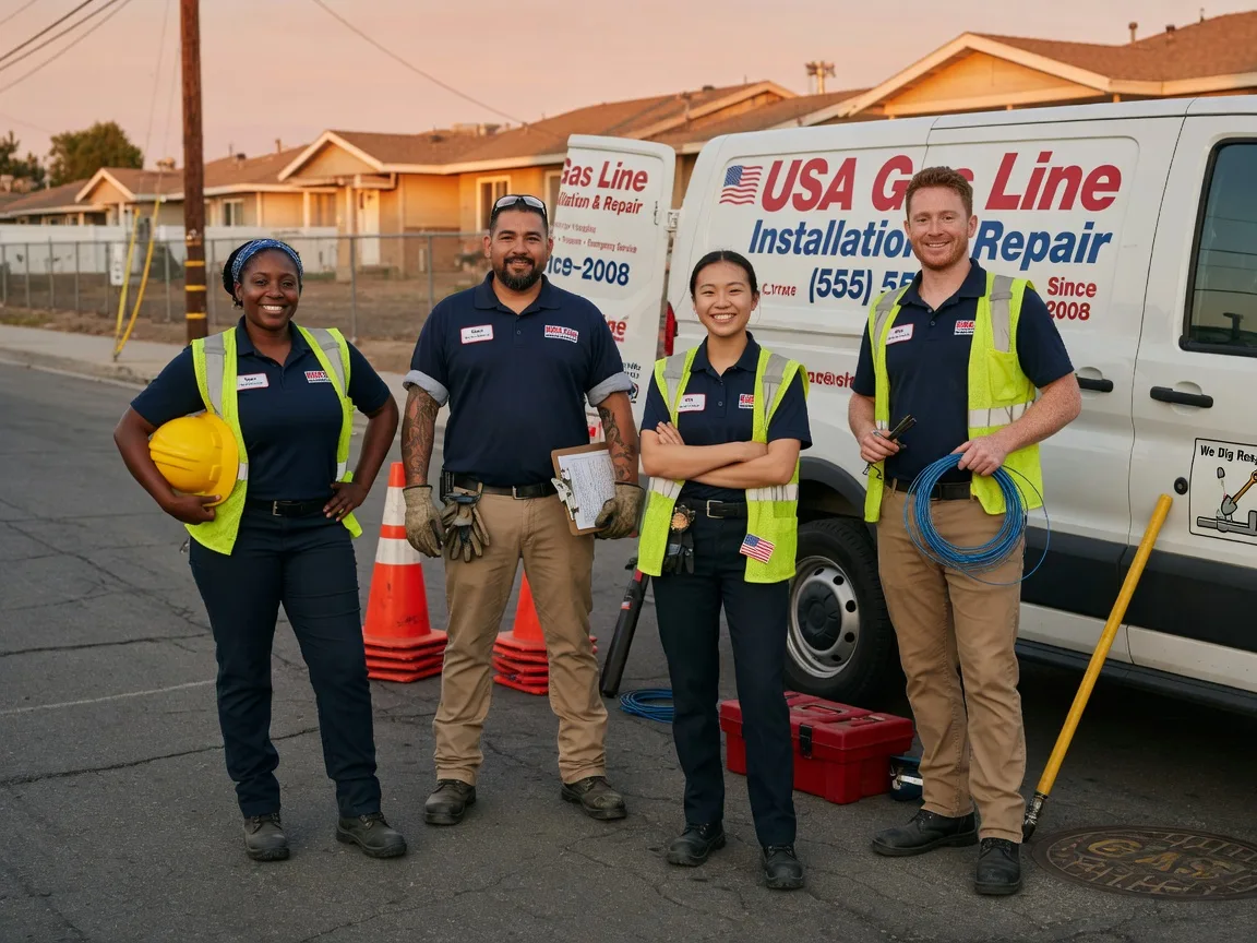 Gas Line Installation company in Gilliam, LA